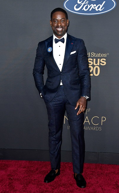 Sterling K. Brown, 2020 NAACP Image Awards, Red Carpet Fashion